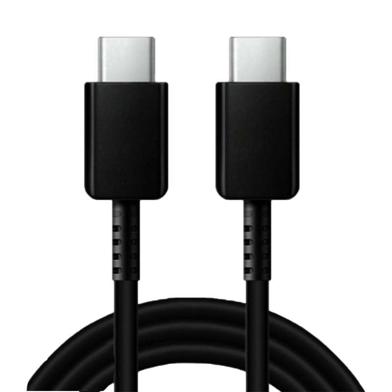 USB TYPE C TO C BLACK
