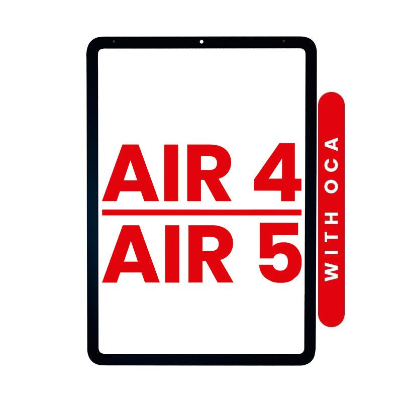 Front Glass Only with OCA – Compatible for iPad Air 4 / iPad Air 5 (2022)