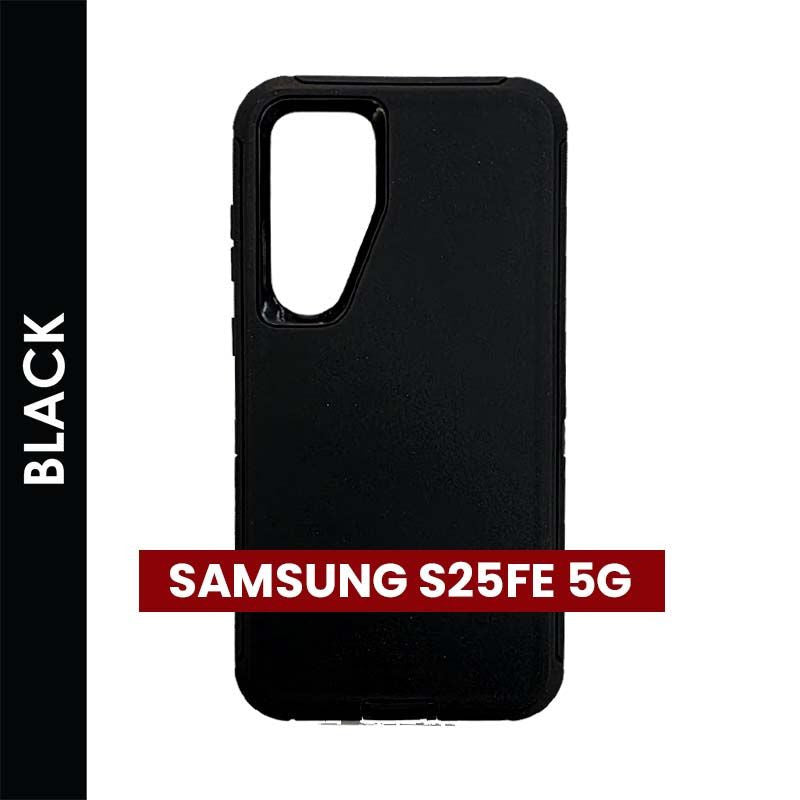 Defender Case for Samsung Galaxy S25FE 5G (Black)