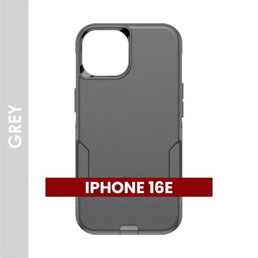 Defender Case for iPhone 16E (Grey) – Rugged Heavy‑Duty Protective Cover