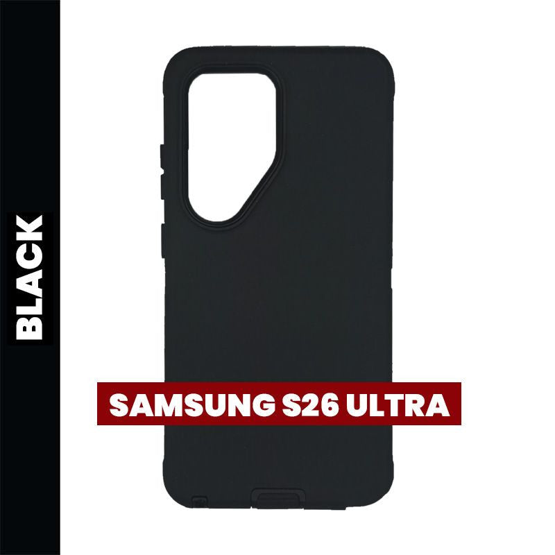 Defender Case for Samsung Galaxy S26 Ultra (Black)