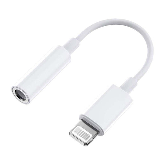 iPhone Lightning to 3.5mm Headphone Jack Adapter (AF-09) Audio Dongle for iPhone & iPad