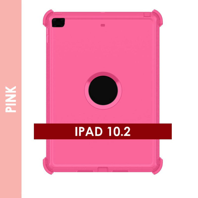 Defender Case for iPad 7 (2019), iPad 8 (2020) & iPad 9 (2021) – Pink
