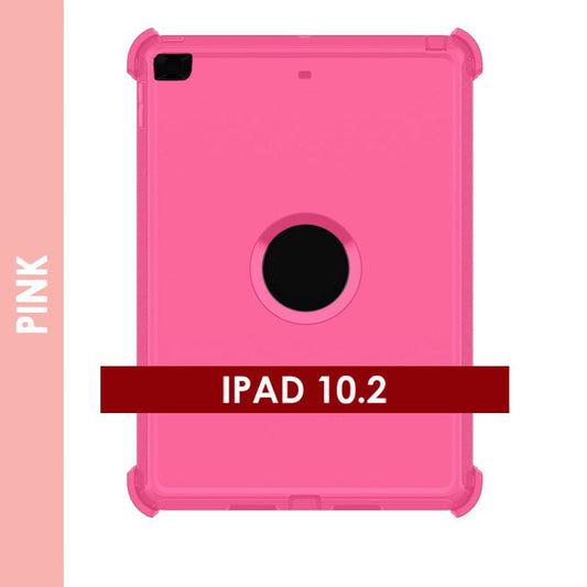 Defender Case for iPad 7 (2019), iPad 8 (2020) & iPad 9 (2021) – Pink