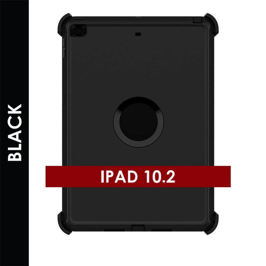 Defender Case for iPad 7 (2019), iPad 8 (2020) & iPad 9 (2021) – Black