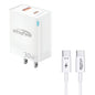 Atiqfas 30W USB-C Wall Charger with USB-C to USB-C Cable