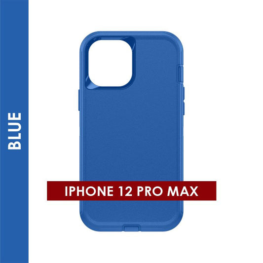 Defender Case for iPhone 12 Pro Max (Blue) | Rugged Protective Phone Case
