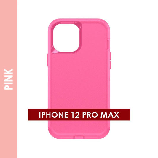 Defender Case for iPhone 12 Pro Max (Pink) | Stylish Protective Phone Case