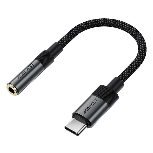 USB-C to 3.5mm Audio Converter Dongle (J12) High-Quality Sound for Smartphones, Tablets & Laptops