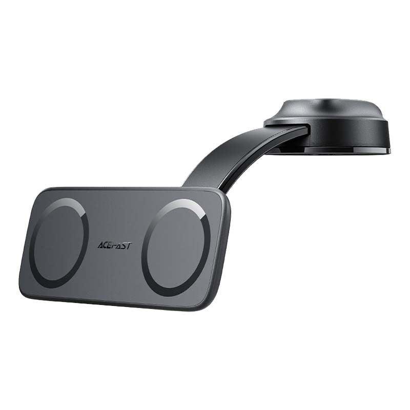 D60 Dual Magnetic Car Phone Holder – Dashboard Mount for Smartphones