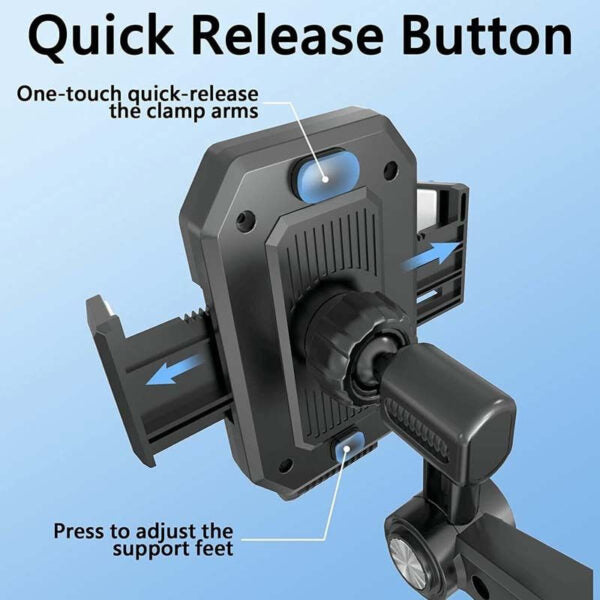 Dashboard Suction Cup Phone Holder for Car – Universal Mount for GPS & Smartphones