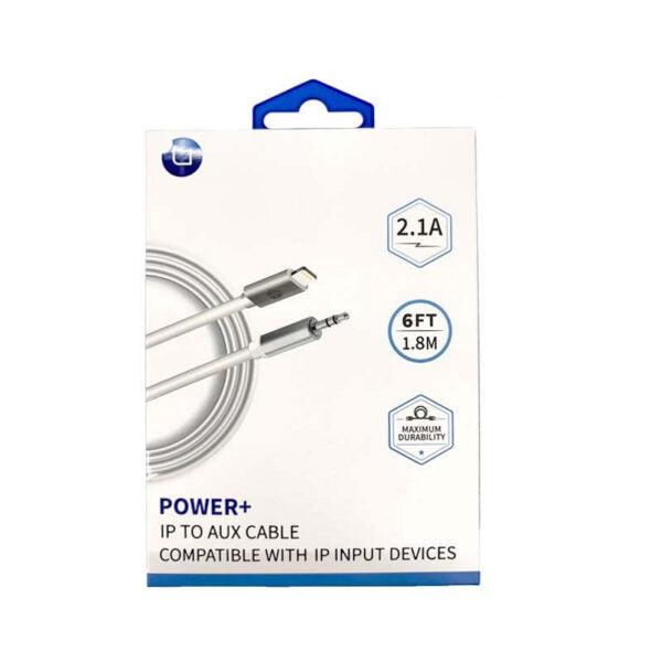 Lightning to AUX Cable (AF-13) High-Quality Audio for iPhone, iPad & Car Stereos